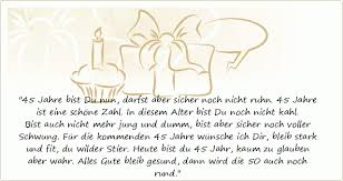 Sprüche Zum 45 Geburtstag Einer Von 8 Sprüchen