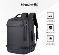 Hanke Tas Ransel Laptop Backpack Nylon Unisex - BK1920
