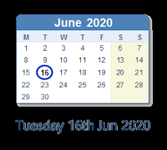 June 16 is the 167th day of the year (168th in leap years) in the gregorian calendar; 16 June 2020 Date In History News Top Tweets Social Media Day Info Za
