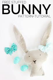 You may make something for yourself, something for trades, you may sell this is only the head, body, feet/legs and finger beans. Free Bunny Softie Pattern See Kate Sew