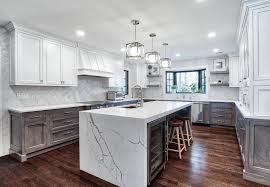 If your kitchen is large enough, you could even consider adding two islands. Large U Shaped Kitchen Perfect For Prepping And Entertaining Transitional Kitchen New York By Kraftmaster Renovations Houzz