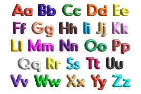 Match the capital letters on the right with the small letters. Multicolored English Alphabet With Big And Small Letters 1677101 Vectors Design Bundles