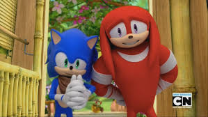 Auroraknux Sonic Boom Sonic Knuckles Sonic