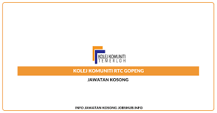 Arwah seorang pelajar yang baik dan aktif dalam jpp. Jawatan Kosong Kolej Komuniti Rtc Gopeng Jobs Hub