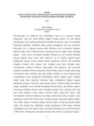 Contoh pembentangan kerja kursus bm. Pembentangan Kajian Tame By Wilter Dousip