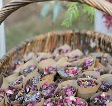 Maybe you would like to learn more about one of these? Flower Confetti Wedding Toss Mixed Botanicals 50 75 Guests Sustai The Tiny House Farm