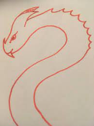 Basilisk: Drawing Dragons Day 228 - Kate Ristau