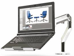 Perbedaan istilah notebook dan laptop lebih diakibatkan oleh pergeseran makna yang dengan penjelasan tersebut, jelas bahwa laptop dan notebook itu ialah sebutan untuk benda yang sama. Humanscale M2 M8 Laptop Halter Weiss