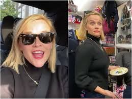 Video Reese Witherspoon Shops For Meghan Markle Souvenirs In London Insider When kate middleton and prince william visited california last month, kate was introduced to hollywood star reese witherspoon and it seems as though a friendship has blossomed.