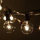 Sival Clear Globe String Lights Set of GBulbs, Perfect for Patio