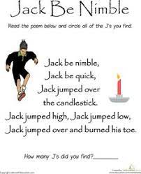 Nursery rhymes jack be nimble (jack be quick) lyrics. 19 Nr Jack Be Nimble Ideas Nursery Rhymes Preschool Nursery Rhyme Theme Nursery Rhymes Activities