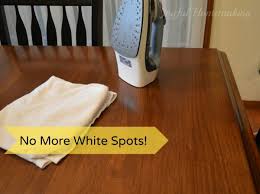 Remove White Spots From Wood Joyful Homemaking How To Clean Furniture White Spot Cleaning Wood
