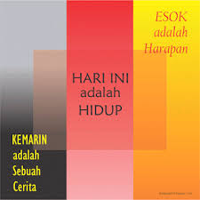 Kemarin Hari Ini Dan Esok Kata Kata Motivasi Inspirasi Motivasi Kutipan Motivasi