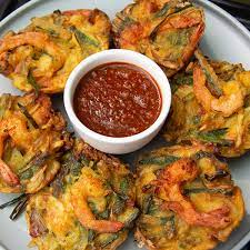 2 senduk gula pasir (untuk kuah perang gunakan gula merah). Cucur Udang With Kuah Kacang Ahh Yum By Kampong Kravers