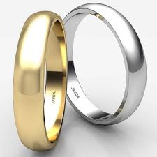 Price may vary by ring size. Classic Men 4mm Solid 14k White Gold Plain Dome Wedding Ring Band 3 2g 4sz