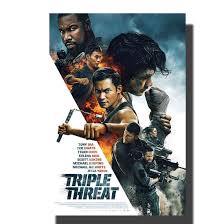 Free movie, best movies, watch movie online , watch triple threat (2019) movie online, free movie triple threat. L404 Art Triple Threat Movie Poster Tony Jaa Iko Uwais Tiger Hu Chen Adkins 14x21 24x36 Print Decoration Room Wall Picture Painting Calligraphy Aliexpress