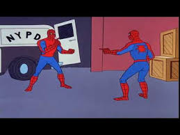 Spider Man Pointing At Spider Man Know Your Meme
