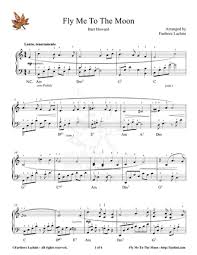 In this case, click on the green share. Fly Me To The Moon Piano Sheet Music