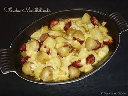 Fondue Montbeliarde Recettes De Cuisine Recette Plat A Base De Fromage