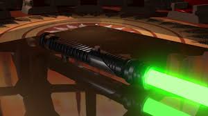 Jinn used this lightsaber up until the battle of naboo, where he was mortally wounded by the sith lord darth maul. Artstation Qui Gon Jinn Lightsaber Israel Miranda
