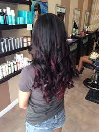 Blonde is always good for yellow undertones. Burgundy Peek A Boo Highlights Loveee Hair Streaks Maroon Hair Hair Styles