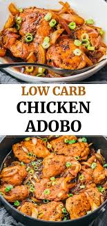 Best Traditional Filipino Chicken Adobo This Easy Dinner Recipe Is Made On The Stovetop Adobo Chicken Chicken Thights Recipes Boneless Chicken Thigh Recipes
