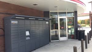This door to remain unlocked when building is occupied white vinyl sign 2 x 24 : Amazon Adds Locker Delivery To Upstate