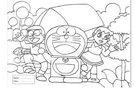 √kumpulan gambar mewarnai doraemon yang banyak dan bagus. Mewarnai Doraemon