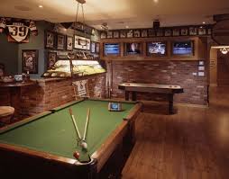 Guy Friendly Designs The Man Cave Moves Out Of The Basement Designbuzz Man Cave Home Bar Man Cave Bar Man Cave