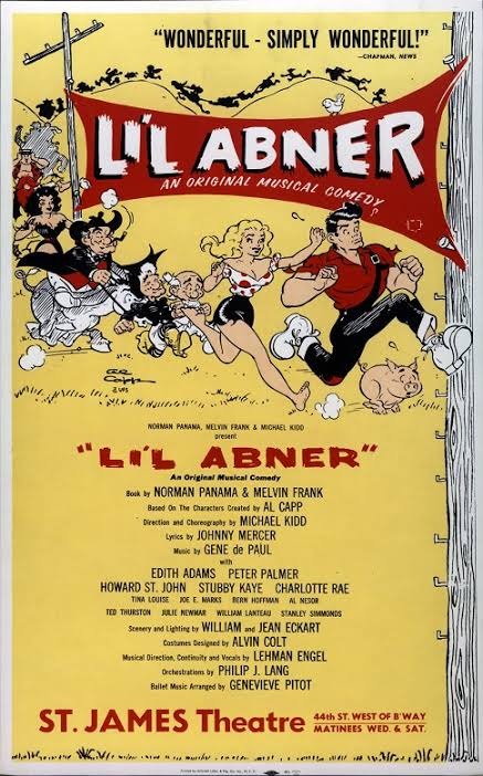 Johnny Mercer and Lil Abner – Visual Storytelling