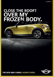 Mini Print Advert By Plantage Frozen Body Ads Of The World Mini Cabrio Mini Copy Ads
