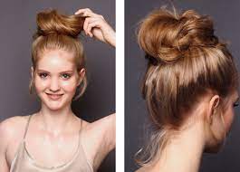 @thebrookeb shows you how to do a messy bun with wet hair that will look fly once it's dry too! Wrap It Up How To Create The Perfect Messy Bun