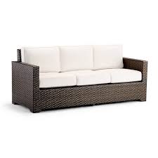 Small Palermo Sofa With Cushions In Bronze Finish Frontgate In 2021 Replacement Cushions Cushions Palermo
