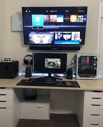 You can use any of the mentioned methods available to get the job done. My Pc Ps4 Battle Station Pc Computers Gaming Game Room Design Video Game Rooms Gaming Room Setup