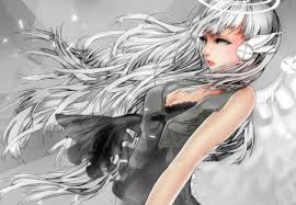 The wing design was by this is my first attempt using. Gunjouai Girl Other Anime Background Wallpapers On Desktop Nexus Image 1195765