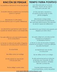 Aprendiendo Con Montessori Diferencias Entre Rincon De Pensar Y El Tiempo Fuera Positivo Ser Positivo Positivo Disciplina Positiva