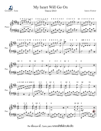 Celine Dion My Heart Will Go On слова песни Sheet Music Violin My Heart Will Go On Piano Sheet Music Titanic Music Score For Piano Titanic Music Piano Sheet Music Piano Sheet