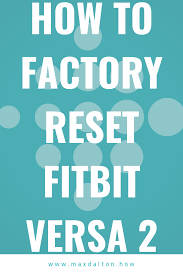 Typically, users would like to factory reset their vers. How To Device Lock Fitbit Versa 2 Max Dalton Tutorials