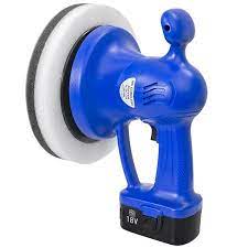 Xtremepowerus 18v Cordless Orbital Buffer Polisher 10 Inch Pad Car Buffer Polisher Waxer Polisher Pad Bonnets Blue Size 10 Inch In 2021 Car Buffer Car Buffer