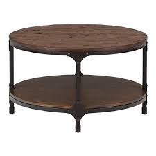 Features Material Solid Pine With Metal Frame Carolyn Collection Casters Included Yes Dist Round Coffee Table Round Wood Coffee Table Coffee Table