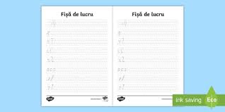 Fișa de lucru cu unește punctele până la 30 poate fi descărcată în format.pdf dacă dați clic pe. ExerciÈii Grafice Clasa I FiÈÄ De Lucru Teacher Made