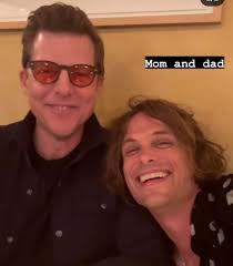 Matthew with his friend Adam Nee in NYC this week. Looking amazing 💜