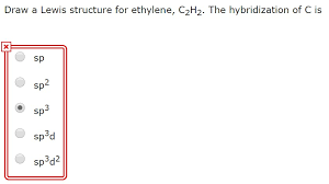 O 2 single bonds, 1 double bond, and 2 lone pairs. Draw A Lewis Structure For Ethylene C2h2 The Chegg Com