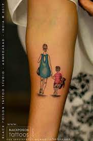 Mother son tattoos designs ideas and meaning tattoos for you. Mother Son Tattoo Best Tattoo Studio In India Black Poison Tattoos