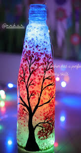 About 3% of these are bottles. Bottle Painting Glass Bottles Art Glass Painting Designs Painting Glass Jars