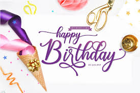 Your voice brings a smile to my face every day, and i wish this day will be your best day in life, happy birthday. Happy Birthday Pretty Font By Java Pep Thehungryjpeg Com