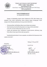 Smk negeri 10 kota malang. Surat Pemberitahuan Pengertian Struktur Dan Contohnya Lengkap