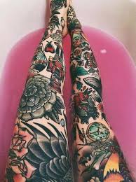 Super Womens Tattoo Sleeve Old School 64 Ideas Tattoos Leg Tattoos Body Tattoos