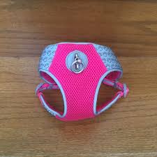 Top Paw Small Pink Padded Reflective Harness