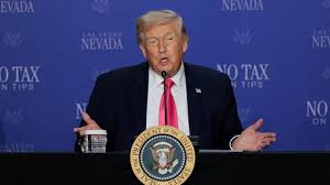 Trump hints at 'pretty good news' ahead ...